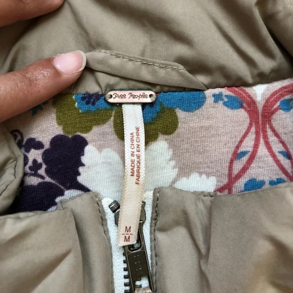 Free People floral lined jacket - Picture 8 of 17